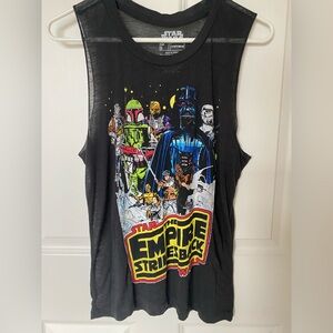Star Wars The Empire Strikes Back Graphic Tank Top